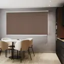Комплект вертикальных жалюзи Унистайл Vzhkoric 200x180 см алюминий цвет коричневый