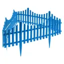 Забор Palisad 65019 30x32см цвет Голубой