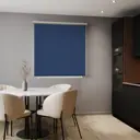 Комплект вертикальных жалюзи Унистайл Vzhsinniy 125x120 см алюминий цвет синий