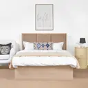 Кровать Dg-home Trendy 148x107x211 см велюр цвет латте