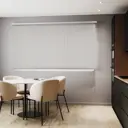 Комплект вертикальных жалюзи Унистайл Vzhsvser 220x180 см алюминий цвет светло-серый