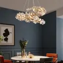 Люстра подвесная Imperiumloft Caramelly e l120 194941-23 16 ламп 32 м² цвет латунь