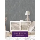 Обои флизелиновые Euro decor 1.06 м цвет стальной 7273-23
