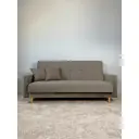Диван раскладной No name Ченто 210x105x75 см велюр цвет бежевый