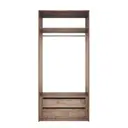 Гардеробная Мебельная компания е1 MOD_GAR_1000_M1_KT 101x220x51 см цвет коричневый