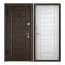 Входная дверь Torex Flat-M левый 205x95см цвет лиственница белая
