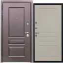 Входная дверь Diva ДХ-27 205x96см левый крафтовый дуб/Д13 софт шампань