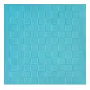 Комплект панелей ПВХ Lako decor Деревянная мозаика голубой 700x700мм 4.9м² 10шт