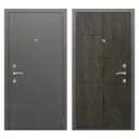 Входная дверь Амега Уют 2 правый 200x75см цвет дуб серый