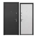 Входная дверь Torex Defender X левый 207x95см цвет черный шелк/белый