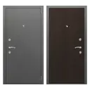 Входная дверь Такт-Тайм Комфорт Лайт 1 правый 205x110см антик серый/венге тёмный