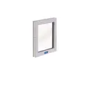 Пластиковое окно ПВХ Deceuninck глухое 1200x800мм (ШхВ) двухкамерный стеклопакет белый