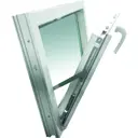 Пластиковое окно ПВХ Deceuninck фрамуга 700x600мм (ШхВ) двухкамерный стеклопакет белый