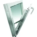 Пластиковое окно ПВХ Deceuninck фрамуга 700x800мм (ШхВ) двухкамерный стеклопакет белый