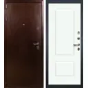 Входная дверь Lex Цезарь внутренняя панель № 55.1 левый 205x88см белый софт/антик медь