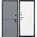 Входная дверь Lex Гранд Модерн 205x88см левый софт белый 94/софт графит