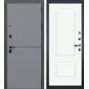 Входная дверь Lex Гранд Модерн 205x88см правый софт белый 55.1/софт графит