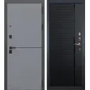 Входная дверь Lex Гранд Модерн 205x88см правый кварц черный 115/софт графит