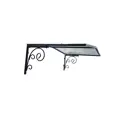 Козырек Artcore YS181BLP 80x37x115см синий/прозрачный
