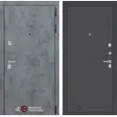 Входная дверь Labirintdoors Бетон П13 правый 205x96см цвет бетон темный/лайт грей софт
