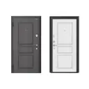 Входная дверь Doorhan Премиум New левый 205x88см цвет дуб графит/дуб Белый Классика