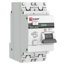 Дифференциальный автомат EKF PROxima АД-32 1P N C6 A 30 мА 4.5 кА AC DA32-06-30-pro