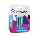 Батарейка Космос AA (LR6) алкалиновая 2 шт.