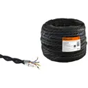 Ретро Провод Tdm Electric Эко TV + Internet витой черный 45 м