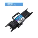 Удлинитель-шнур на рамке Космос YPKsm20m-1g(6A) 1 розетка без заземления 2x0.75 мм 20 м 1300 Вт цвет черный