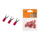 Наконечник вилочный изолированный TDM Electric НВИ 1.5-4 мм цвет красный 20 шт.