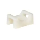 Площадка под хомуты с монтажным отверстием EKF PROxima 22x16 М4 цвет белый 100 шт.