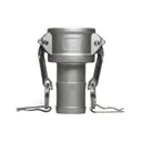 Камлок Titan Lock 0.5in соединение типа С розетка с хвостовиком нержавеющий TL50CSS