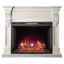 Каминокомплект Inter Flame Мюнхен бежевый с очагом Antares 33 LED FX QZ IF-EF 05-33