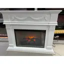 Каминокомплект Inter Flame Касабланка белый с очагом Foton 21-33 LED FX QZ IF-EF 06-33