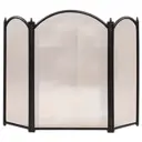 Экран каминный LK C03026BK черный 85.5x65.50x10см сталь
