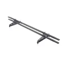 Снегозадержатель трубчатый Newline 36.3x100см графит RAL 7024