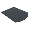 Притопочный лист Везувий R641 стальной 1200x1000x2мм черный