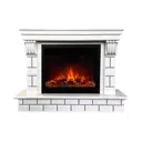Каминокомплект Realflame Cristian 26 WT-582 с очагом Moonblaze Lux BL 1500Вт белый