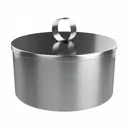 Заглушка с ручкой Lava Папа ⌀120мм нержавеющая сталь AISI 439 0.5мм