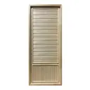 Дверь для бани деревянная липа/берёза Doorwood С легким паром 185x75см