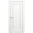 Дверь межкомнатная Zadoor Classic Baguette Неаполь B1 глухая 200x60см полипропилен цвет белый матовый без замка и петель