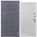 Входная дверь Diva Line 40 УТ-00074984 860x2050см левая цвет графитовый серый