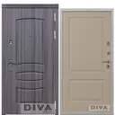 Входная дверь Diva МД-42 УТ-00074208 металлическая левая 205x96см цвет серый