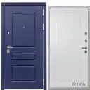 Входная дверь Diva МД-45 УТ-00073613 металлическая левая 205x96см цвет синий
