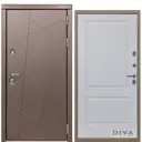 Входная дверь Diva МД-50 УТ-00075274 металлическая правая 205x86см цвет бронза