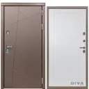 Входная дверь Diva МД-50 УТ-00073199 металлическая правая 205x96см цвет бронза