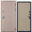 Входная дверь Diva Дива-98 УТ-00075832 205x96см стальная правая цвет коричнево-шоколадный