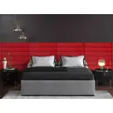 Комплект мягких панелей Tartilla прямоугольник эко кожа цвет красный 900х150х35мм 4шт