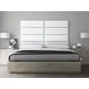 Комплект мягких панелей Tartilla прямоугольник эко кожа цвет белый 1000x300x29мм 4шт