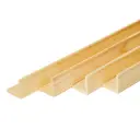 Уголок деревянный наружный Timber&Style 40x40x1000мм сосна Экстра комплект из 4 шт